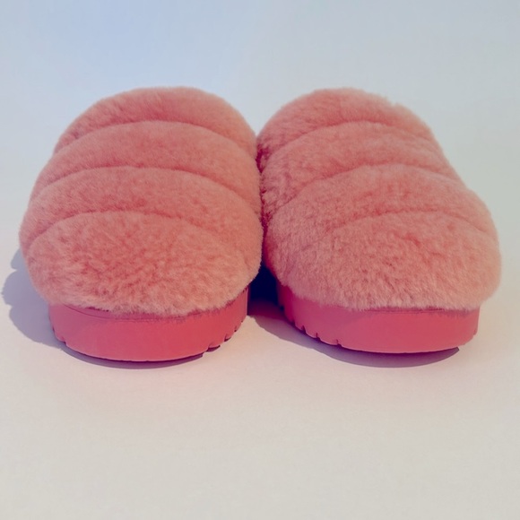 UGG Super fluff Pink slippers (6) - Picture 5 of 6